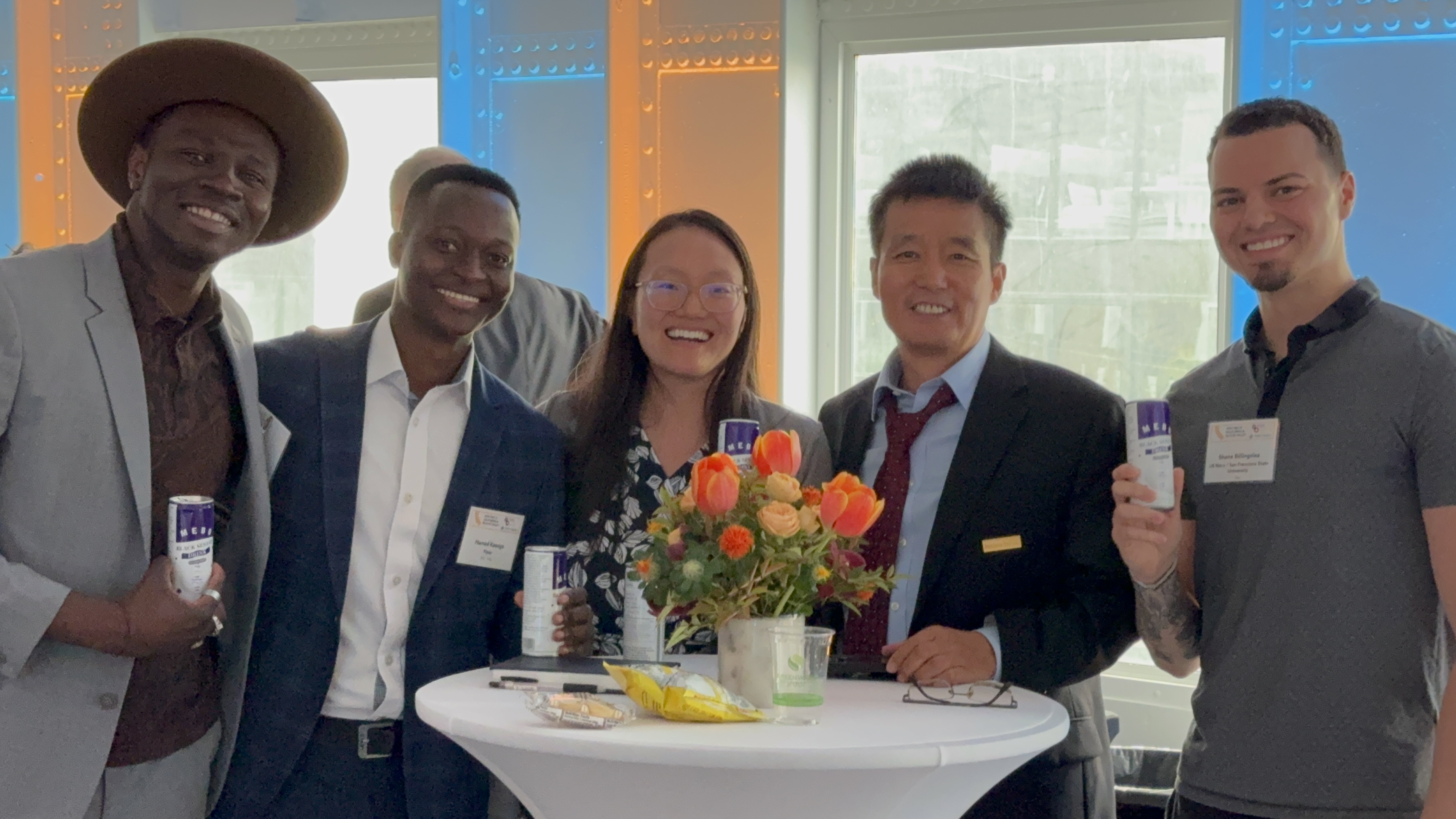 welcome盈彩购彩大厅再生源黑芝麻乳，APEC系列活动专供饮品。